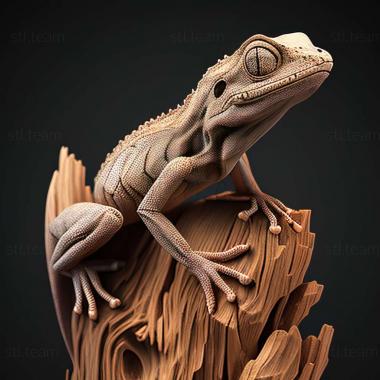 3D модель Eleutherodactylus amplinympha (STL)